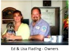 Ed & Lisa Flading -
Owners